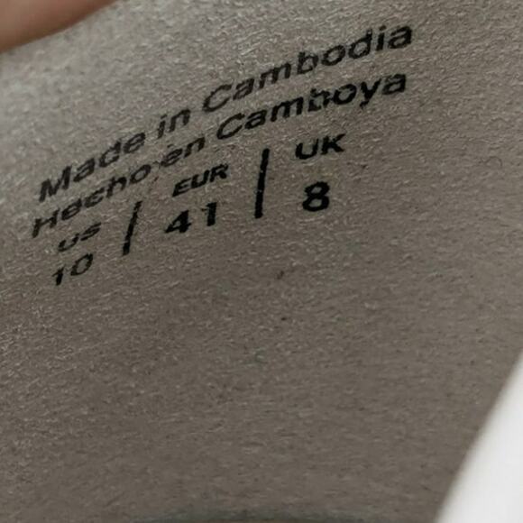 Aldo Miska Chunky Loafers Women's White/silver size US10 EU41 - Picture 8 of 15